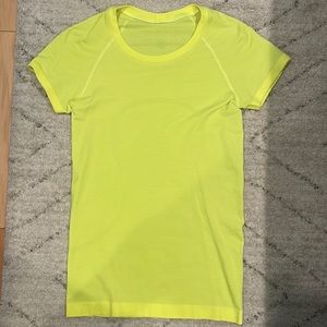 Neon yellow swiftly tank